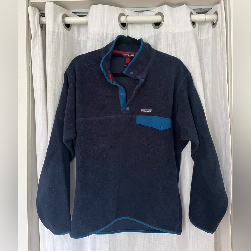 Patagonia quarter button sweater